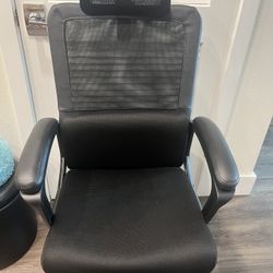 Office Chair With Back Lumbar Support and head Rest