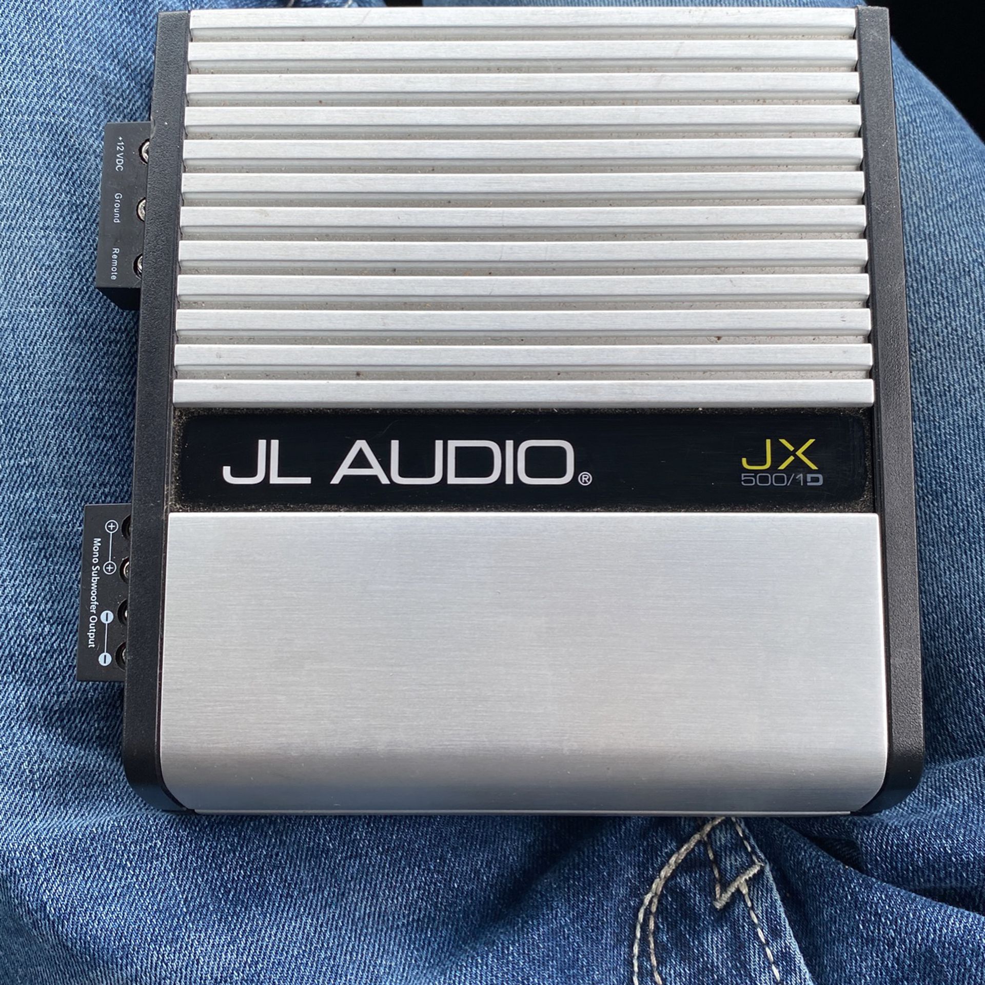 Jl Audio Class D Monoblock 500.1  Very  Impressive Amp 
