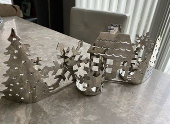 Christmas candle holder