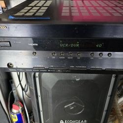 Onkyo 7.1 Surround sound receiver.