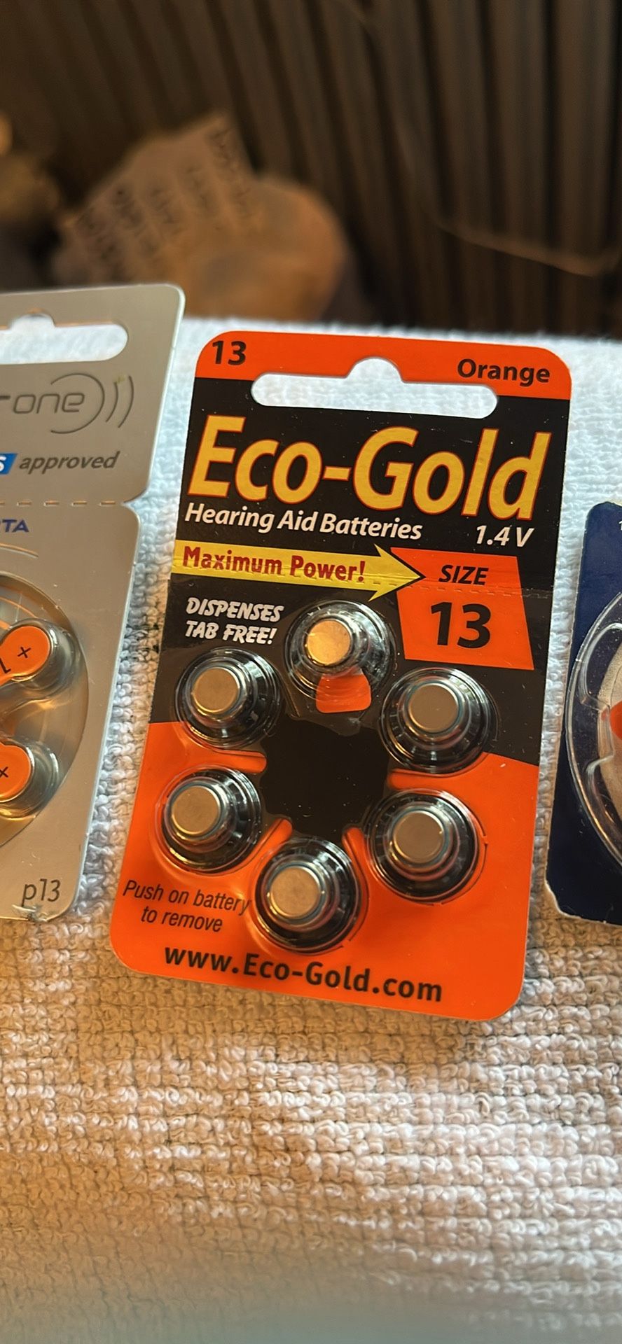 Size 13 hearing aid batteries