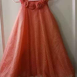 Orange Polkadot Dress 48.
