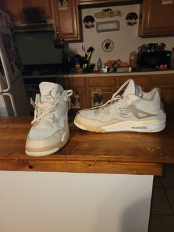 Beige Off White 4s