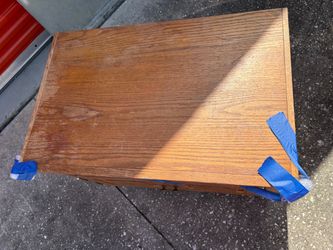 Solid Wood Side Table or Nightstand