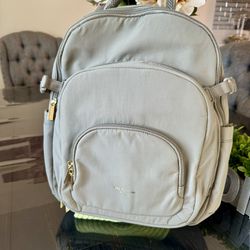 Isaac Mizrahi Backpack Color:Olive/Sage Green