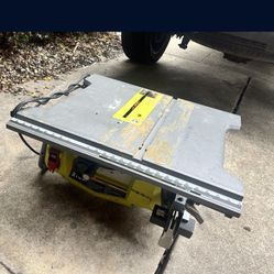 Table Saw  $80.  Each 