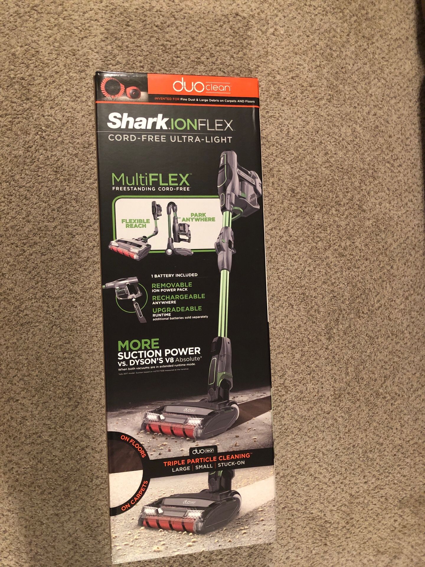 Brand New Shark Ionflex Cordless Vacuum duo clean