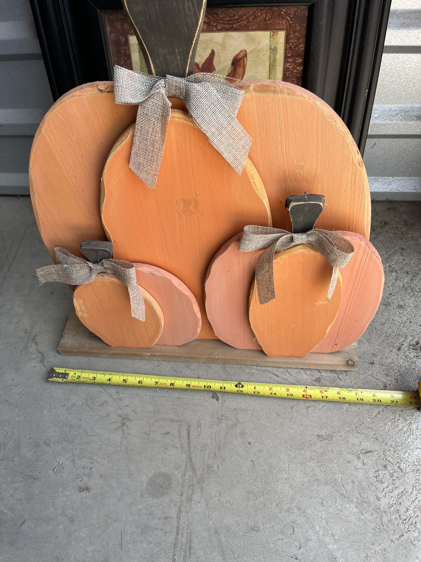 Pumpkin Yard Decor