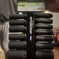 13 Pc Socket Set 1/2 Drive 