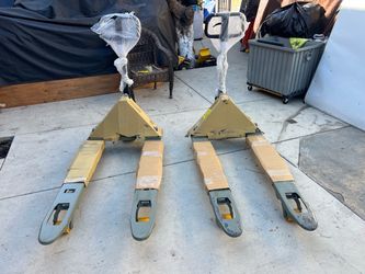2 new WESCO pallets jack $425 each
