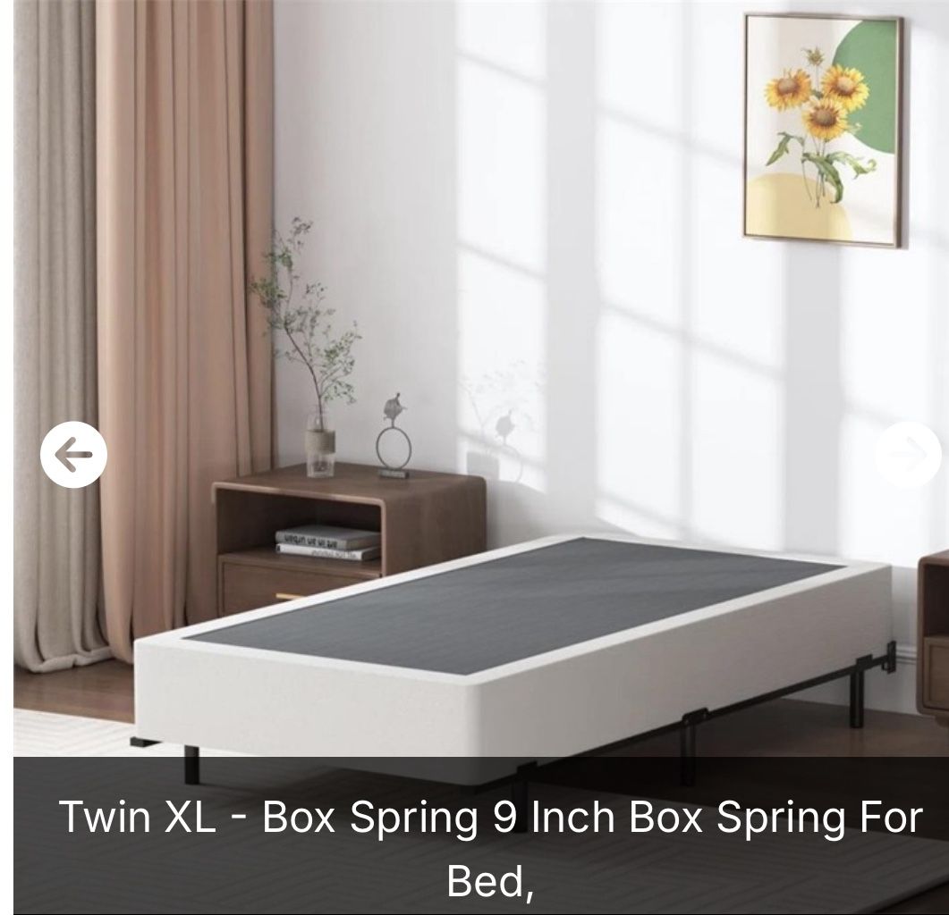 Twin XL -9 Inch Box Spring Retail $80