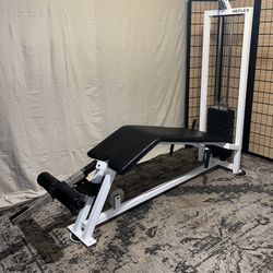 Reflex Hamstring Curl Machine – Commercial grade Leg workout machine w/ Selectorized 220lb Stack - Perfect for Home Gym