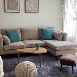 All Modern Aaron 88.98”Wide Sofa And chaise (Reversible )