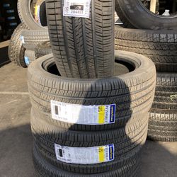 SET OF FOUR NEW TIRESp215/45 R17