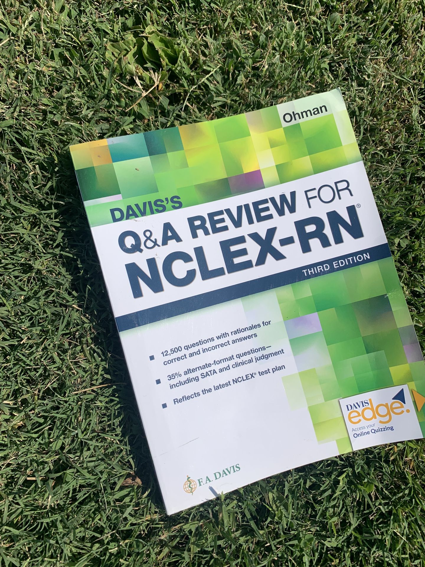 Davis’s Q&A Review For NCLEX-RN: Third Edition (Paperback)