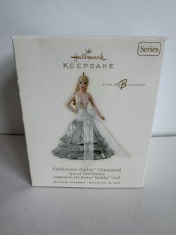 2008 Celebration Barbie Hallmark Keepsake Ornament 