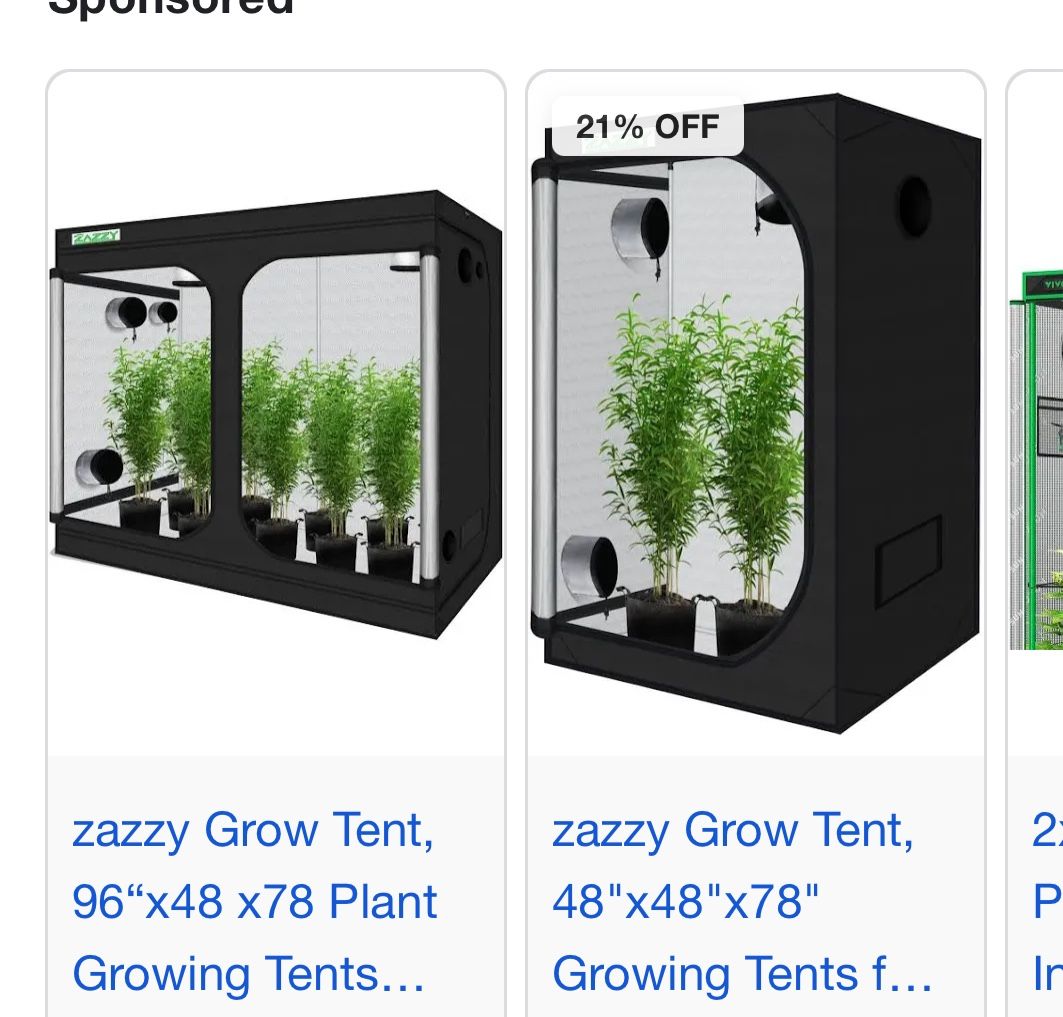 Zazzy Grown Tent