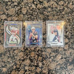 Drake Maye Lot Of 3 