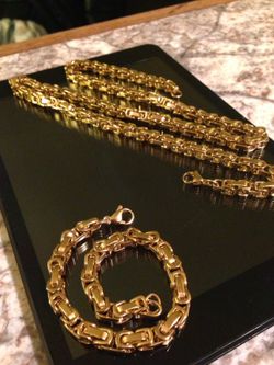 Gold Plated Byzantine Set