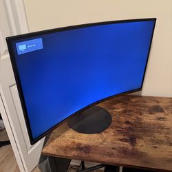 Samsung 27” Curved Monitor - Like New