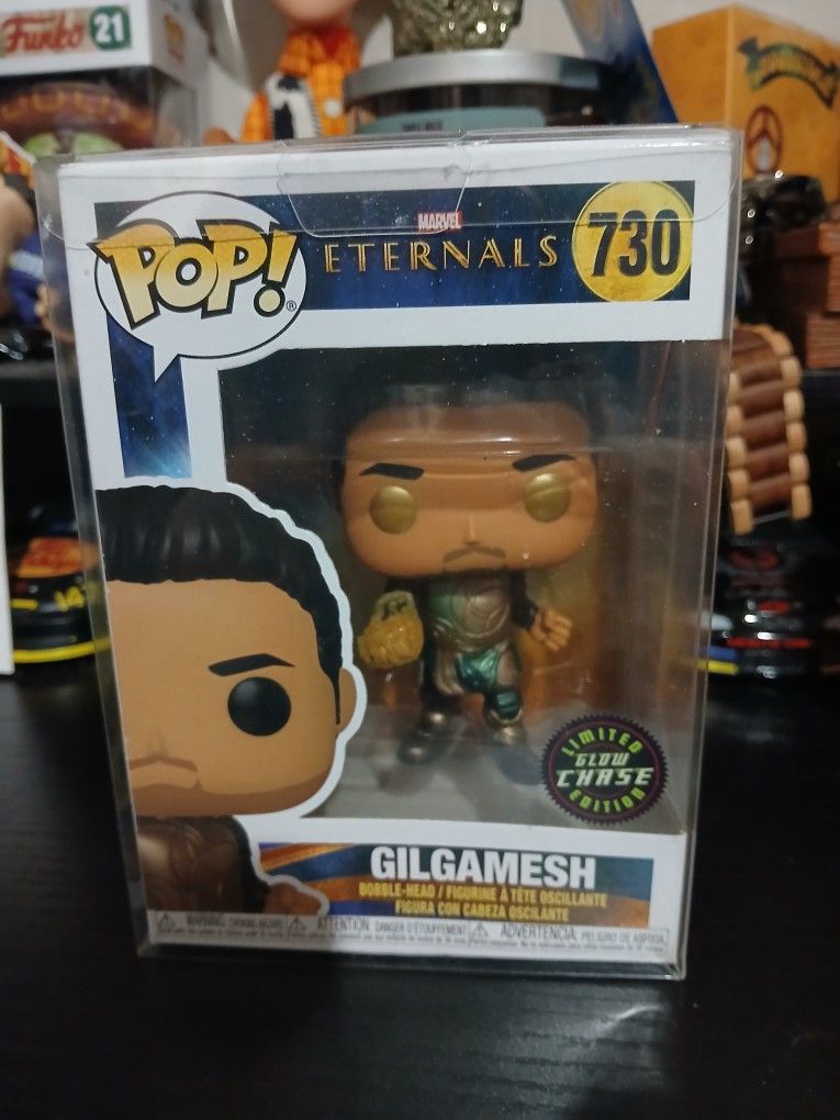 Brand New Eternals Gilgamesh Glow In The Dark CHASE #730 Funko Pop