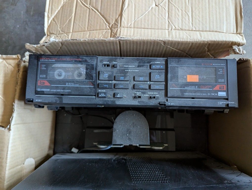 Sansui D-70BW Stereo Cassette Deck