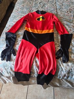 The Incredibles Halloween Costume with Gloves