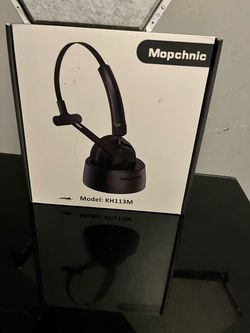 Mopchnic KH113M Wireless Headset with Charging Base