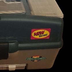 Kwikdraw Flambeau Fishing Tackle Box Filled With Deep Sea Fishing Gear