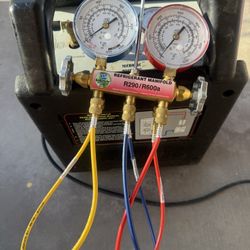 HVAC Recovery Machine W/ Gauges
