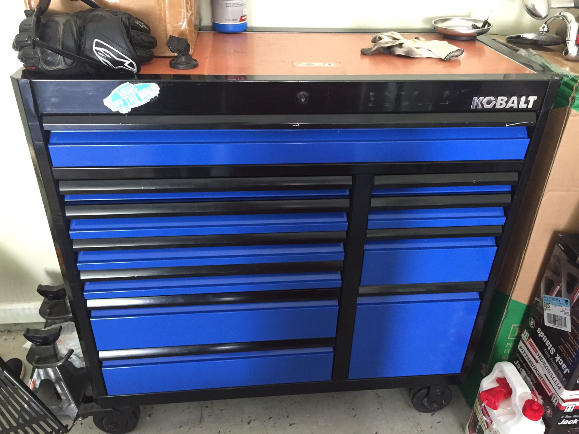 Kobalt 11 drawer tool box chest