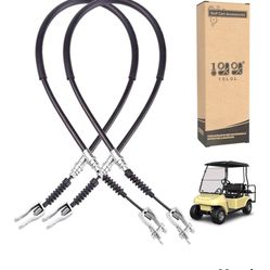 10L0L Golf Cart Brake Cables Fit Club Car DS 1(contact info removed) Gas & Electric for Both Driver & Passenger Si