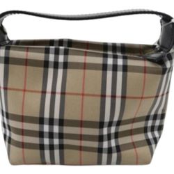 Burberry Nova Check Pouch Bag