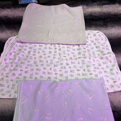 Baby Blankets Set Of 3 (thick)