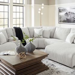Cozy Theater Deep Seat Reclining Sectional!