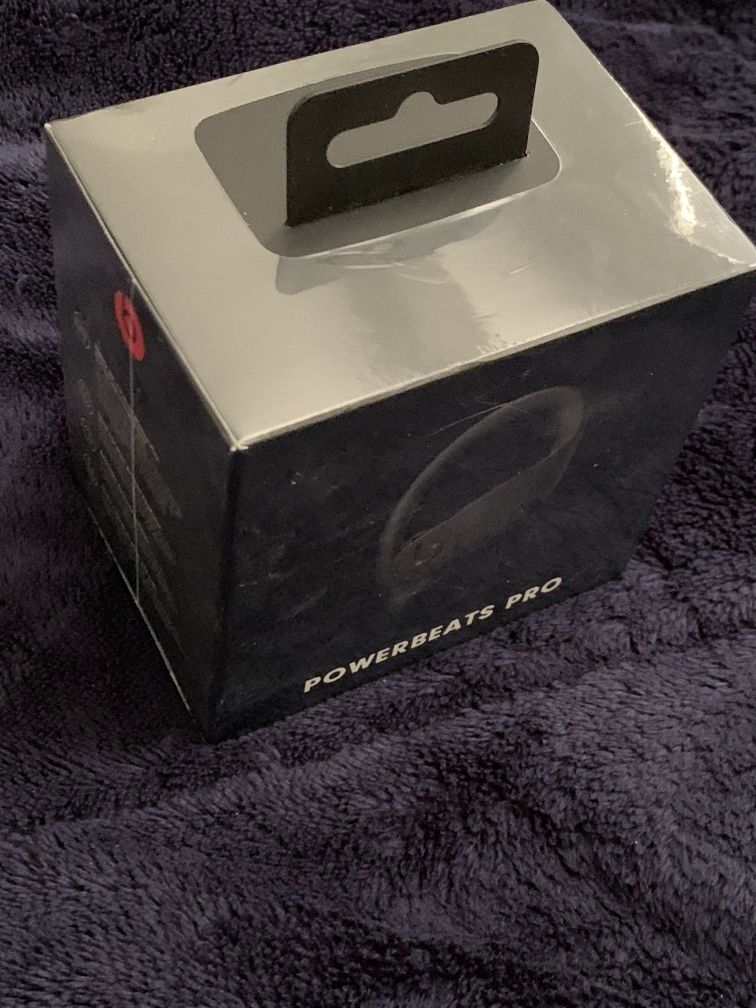 Beats by Dr. Dre - Powerbeats Pro Totally Wireless Earphones - Black SEALED NEW MV6Y2LL/A