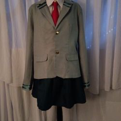 Anime 5pc Cosplay Halloween Costume 3X