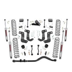 3.5" INCH LIFT JEEP WRANGLER 4XE 4WD 21-23 INSTALLED W/ALIGNMENT $1289. !