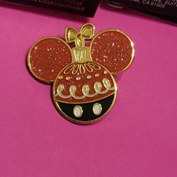 Disney Mickey Mouse Ornament Inspired CHASE GLITTERY Enamel Metal Pin Blind Box Series 