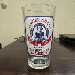 Samuel Adam’s Original, RARE, And Retired Beer Pint Glass , Antique