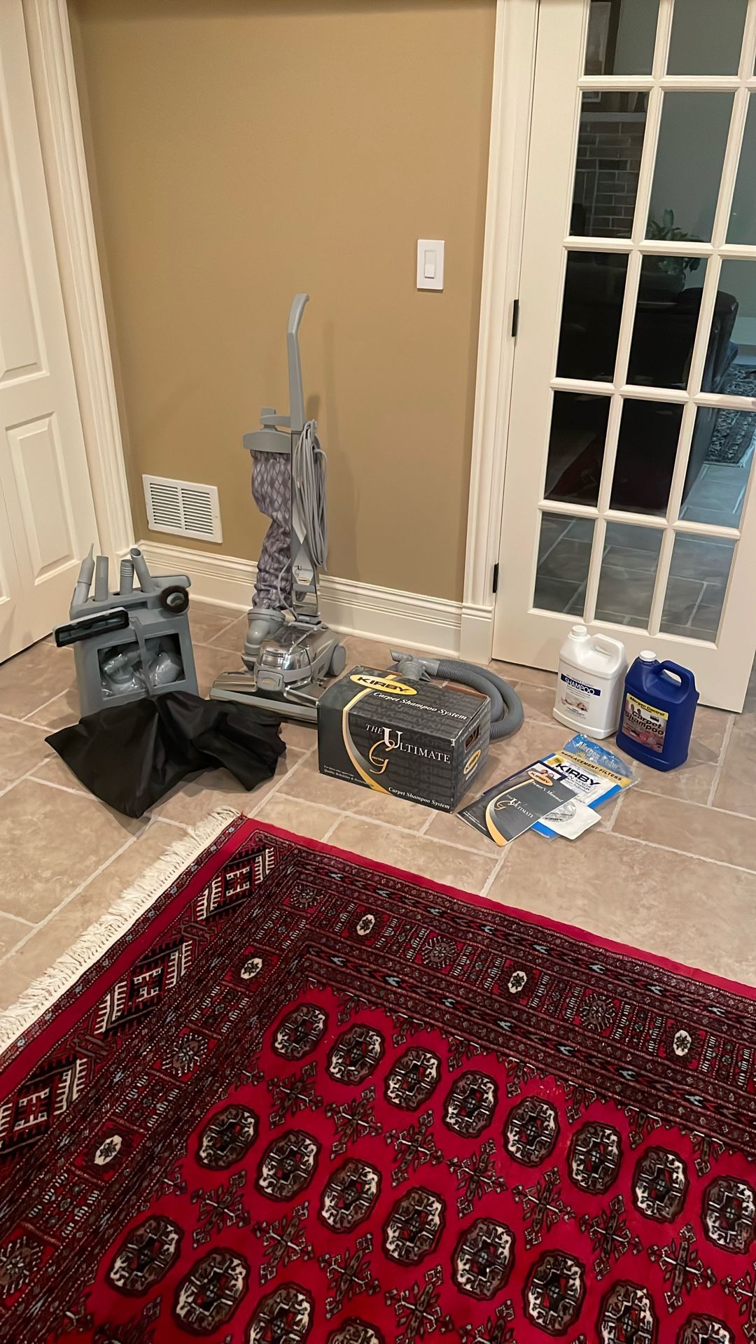 Kirby Vacuum And Carpet Cleaner Set