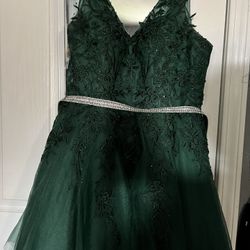 Emerald Green dress 