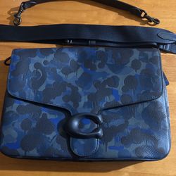 Coach Blue Camo Tabby Messenger Bag