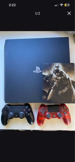 PS4 pro 1TB with controllers and games