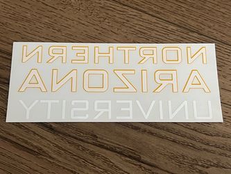 Northern Arizona University Sticker Decal