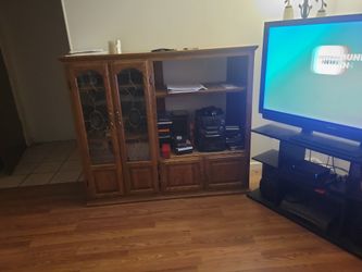 Oak Entertainment Center