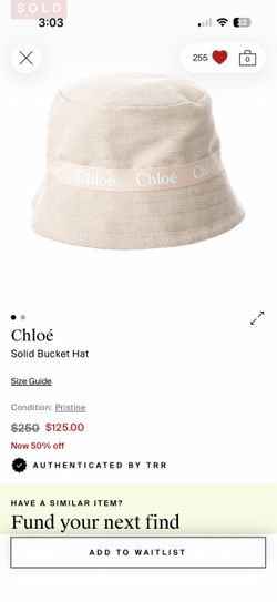 Chloe bucket hat