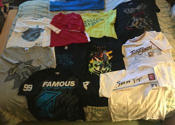 Younger shirts and one short, size 18