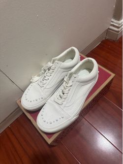 VANS Old Skool Pearls Womens Platform Shoes