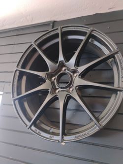 18x8 rims 5 lug 5x114 5x4.5 on new tires 225 40 18